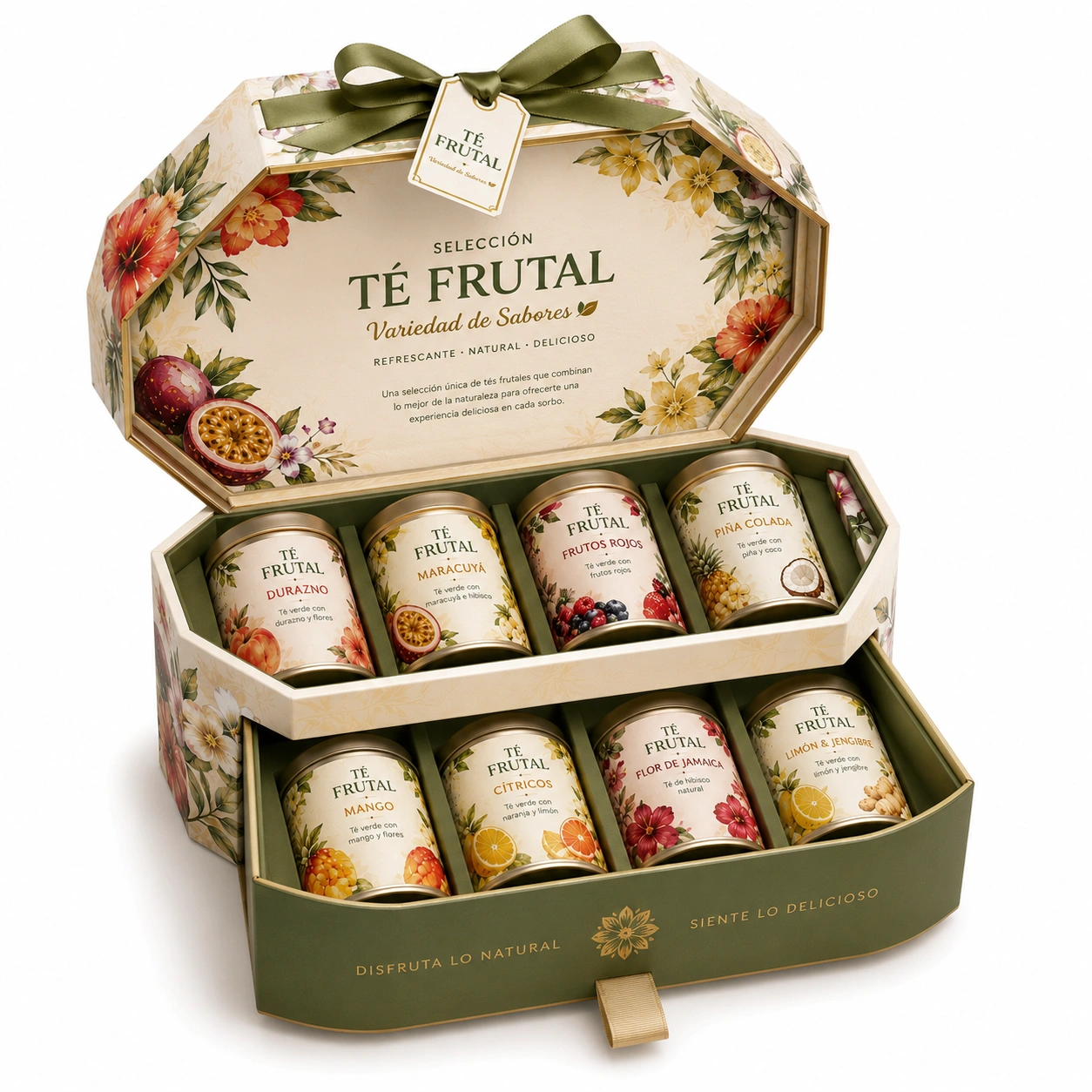Seleccion Te Frutal Gourmet – 8 Latas Surtidas-ZenvoraNest